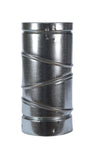 Selkirk 5 in. D X 5 in. D Adjustable 90 deg Aluminum Stove Pipe Elbow, Pack of 2
