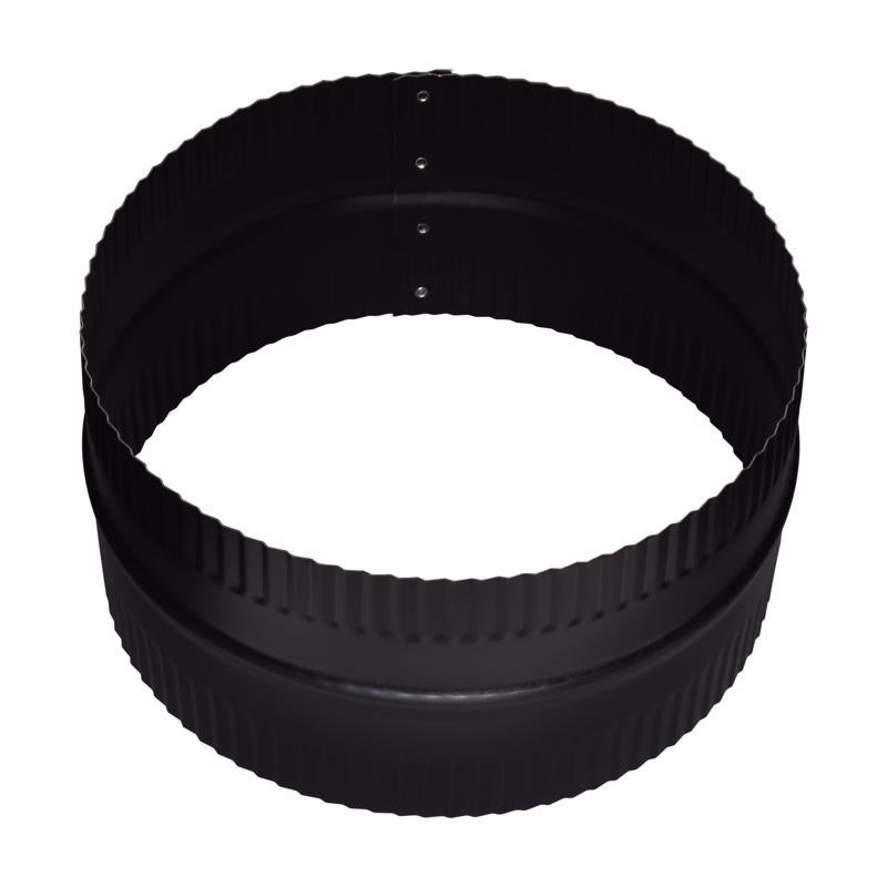Imperial 8 in. D X 4 in. L Steel Stove Pipe, Pack of 6