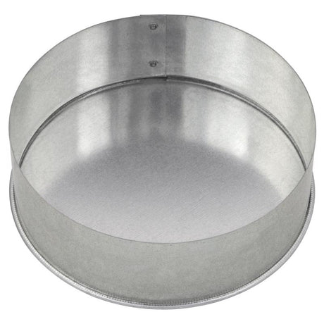 Imperial 6 in. X 6 in. X 6 in. Galvanized Steel Vent Tee Cap