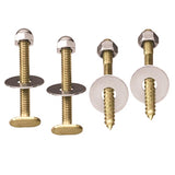 Ace Toilet Bolt Set Brass