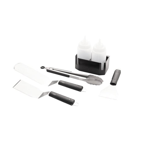Camp Chef SPSET7 Griddle Essential Kit, Stainless Steel Blade, Soft-Touch Handle