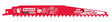 Diablo Demo Demon DS0903CPC Series Reciprocating Saw Blade, Applicable Materials: Wood, 1 in W, 9 in L, 3 TPI