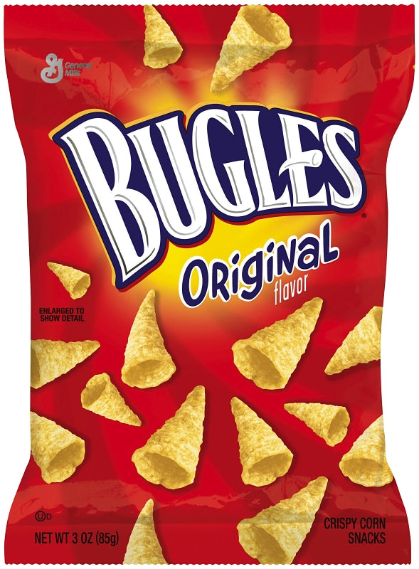 Bugles BUGLES6 Corn Snack, Original, 3 oz, Pack of 6