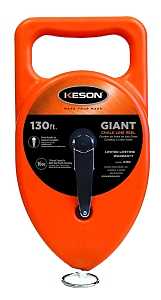 Keson G130 Chalk Line Reel, 24 oz Chalk Capacity, 130 ft L Line