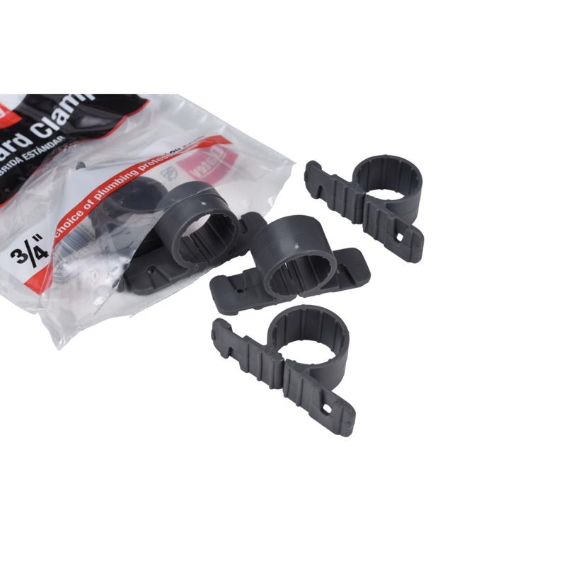 Oatey 3/4 in. Gray Polypropylene Pipe Clamps