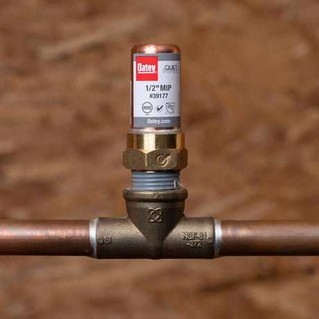 Oatey Quiet Pipes 1/2 in. MIP each X 1/2 in. D MIP each Copper Water Hammer Arrester 1 pk