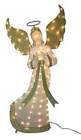 Hometown Holidays 58423 Pre-Lit Angel Decor