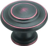 Amerock BP1586ORB Cabinet Knob, 1 in Projection, Traditional, 1-5/16 in, Zinc, Oil-Rubbed Bronze