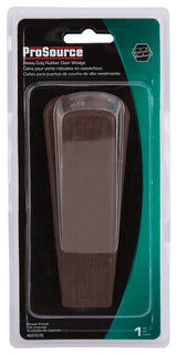 ProSource FE-S801-PS Heavy-Duty Hinge Pin Door Stop, 1-7/32 in W x 5-1/16 in L x 1-5/16 in H Projection, Rubber, Brown