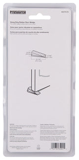 ProSource FE-S801-PS Heavy-Duty Hinge Pin Door Stop, 1-7/32 in W x 5-1/16 in L x 1-5/16 in H Projection, Rubber, Brown