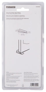 ProSource FE-S802-PS Heavy-Duty Hinge Pin Door Stop, 1-7/32 in W x 5-1/16 in L x 1-5/16 in H Projection, Rubber, Almond