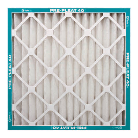 Flanders Pre-Pleat 24 in. W X 24 in. H X 4 in. D Synthetic 8 MERV Pleated Air Filter 1 pk, Pack of 6