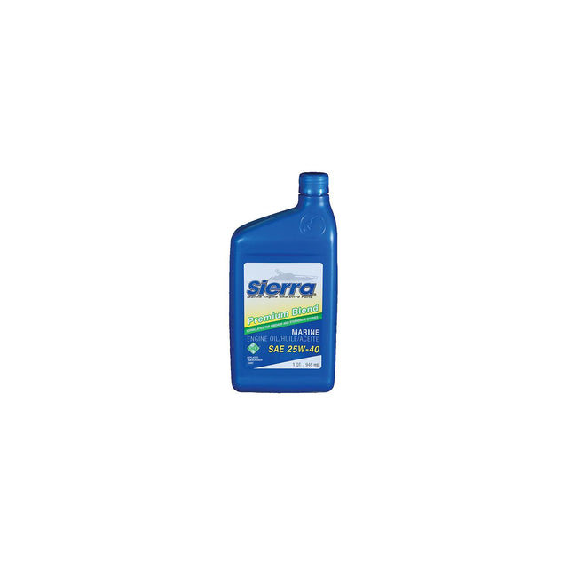Sierra 94004 Oil-25W40 FCW I/O-I/B, 5 Qt., Pack of 4