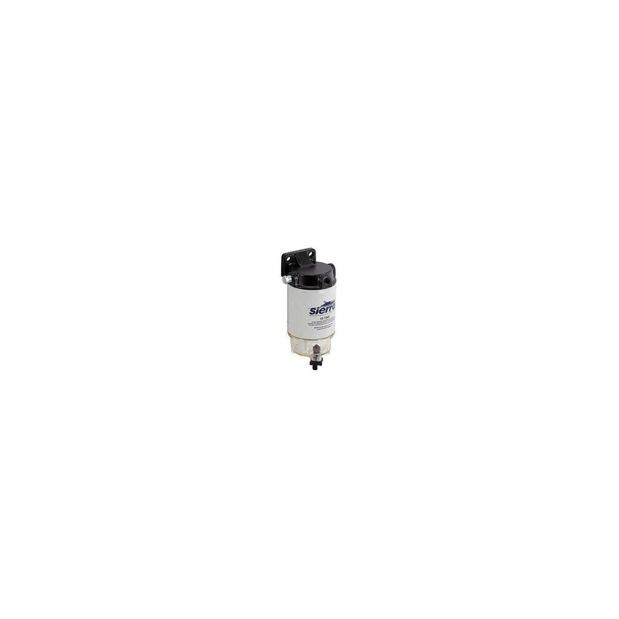 Sierra 99189 Fuel/Water Separator Gas Kit w/ Clear Bowl For Racor