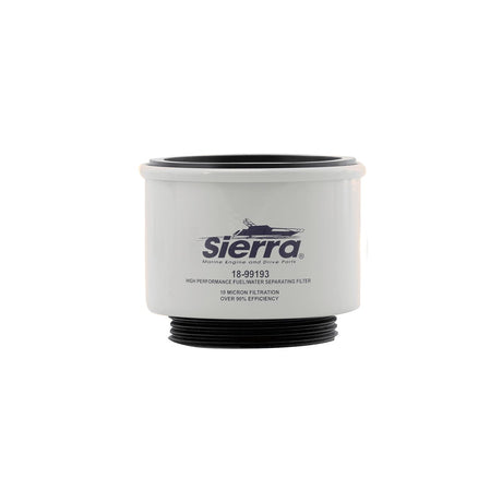 Sierra 99193UL Repalcement Racor Spin-On Fuel Water Separator Filter for Above or Below Deck Use, 10 Micron