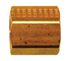 JMF Company 3/8 in. Flare X 3/8 in. D Flare Yellow Brass Inverted Union, Pack of 5