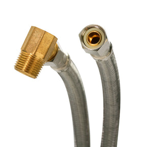 Fluidmaster 3/8 in. Compression X 3/8 in. D Compression 72 in. Stainless Steel Dishwasher Supply Lin, Pack of 10