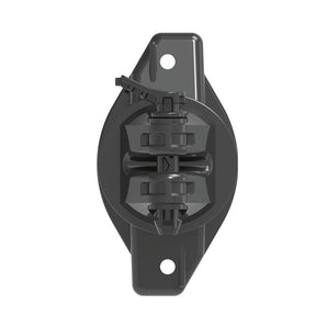 Gallagher G68704 Pin-Lock Insulator, Plastic, Black