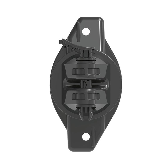 Gallagher G68704 Pin-Lock Insulator, Plastic, Black