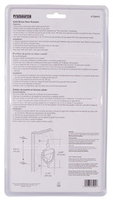 ProSource HR4004PB-PS Door Knocker, Brass, Bright Brass, 6-5/16 in Mounting Hole Center to Center