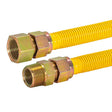 Eastman 3/4 in. FIP X 3/4 in. D MIP 24 in. Stainless Steel Gas Connector