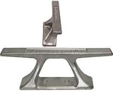 Multinautic 15110 Dock Cleat, Cast Aluminum, Pack of 6