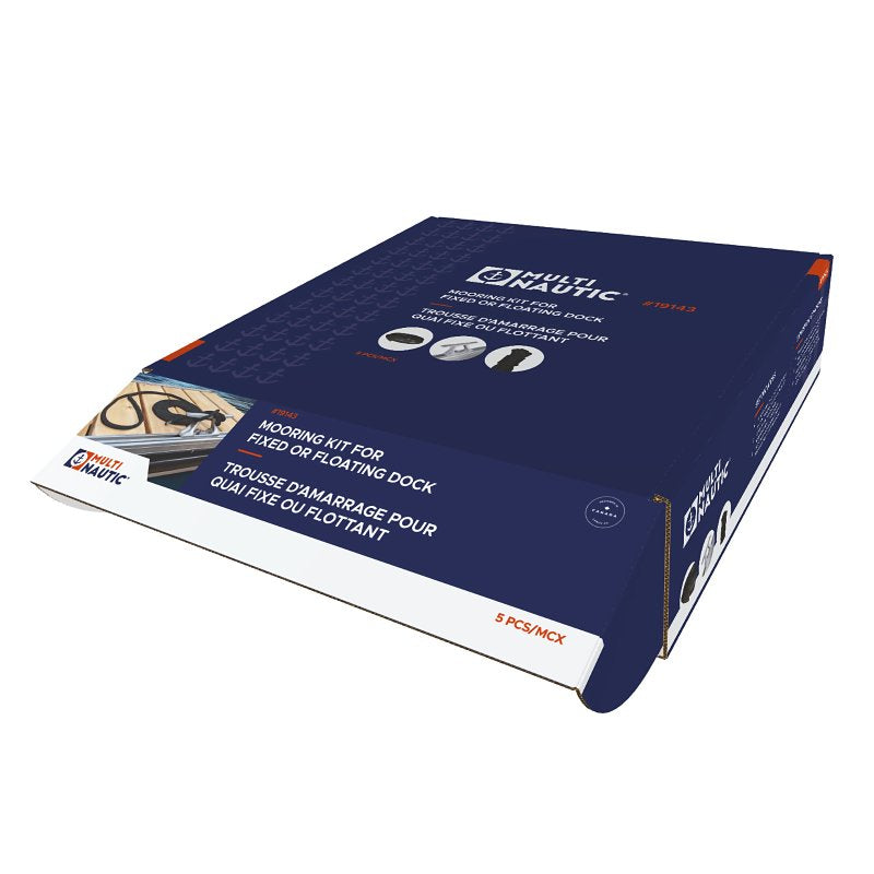 Multinautic 19143 Mooring Kit, For: Stationary and Floating Dock
