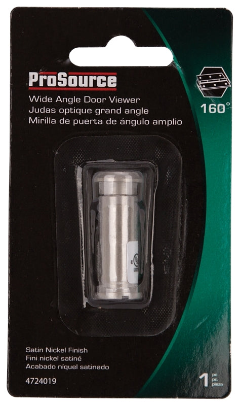 ProSource LR-001SN-PS Door Viewer, Brass, Satin Nickel