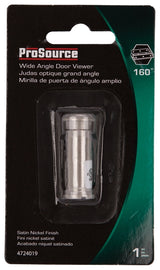 ProSource LR-001SN-PS Door Viewer, Brass, Satin Nickel