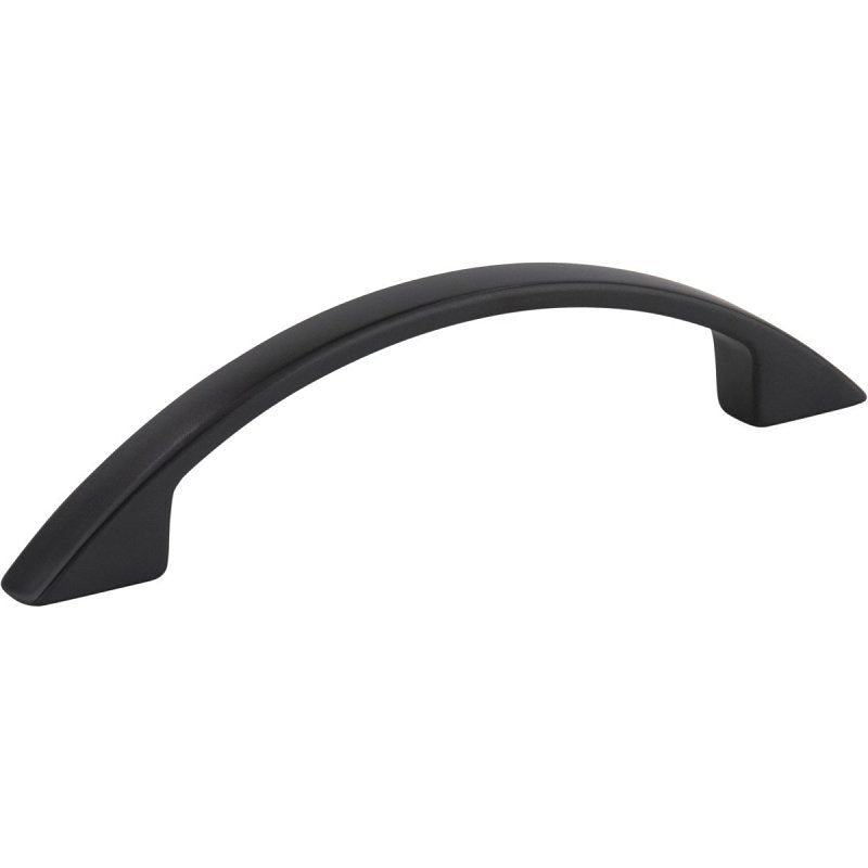 KasaWare K83796MB-8 Cabinet Pull, 4-7/8 in L Handle, 1-1/16 in Projection, Zinc, Matte Black