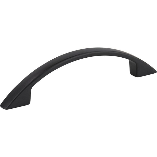 KasaWare K83796MB-8 Cabinet Pull, 4-7/8 in L Handle, 1-1/16 in Projection, Zinc, Matte Black