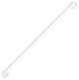 Boston Harbor SG01-01&0236 Safety Grab Bar, 36 in L Bar, White, Wall Mounted Mounting