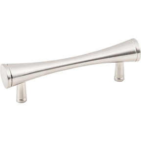 Hardware Resources K5123SN-2 Cabinet Pull, 4 in L Handle, 1-1/4 in H Handle, 1-1/4 in Projection, Zinc, Satin Nickel