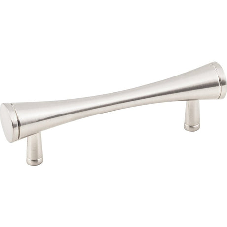 Hardware Resources K5123SN-2 Cabinet Pull, 4 in L Handle, 1-1/4 in H Handle, 1-1/4 in Projection, Zinc, Satin Nickel
