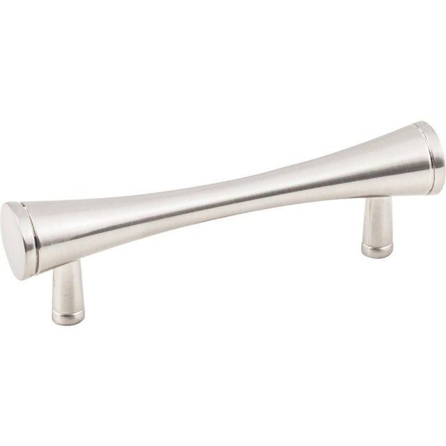 Hardware Resources K5123SN-2 Cabinet Pull, 4 in L Handle, 1-1/4 in H Handle, 1-1/4 in Projection, Zinc, Satin Nickel