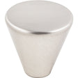 Hardware Resources K512SN-4 Cabinet Knob, Contemporary, 1 in L, Zinc, Satin Nickel, 4/PK