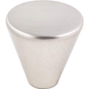 Hardware Resources K512SN-4 Cabinet Knob, Contemporary, 1 in L, Zinc, Satin Nickel, 4/PK