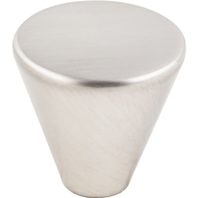 Hardware Resources K512SN-4 Cabinet Knob, Contemporary, 1 in L, Zinc, Satin Nickel, 4/PK