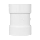 Charlotte Pipe Schedule 40 4 in. Hub X 4 in. D Hub PVC Sanitary Tee 1 pk