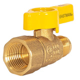Eastman 3/8 in. Flare X 1/2 in. FIP Brass Gas Valve