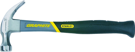 STANLEY Fatmax 51-508 Nail Hammer, 20 oz Head, Curved Claw, Smooth Face Head, Steel Head