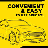 Meguiar's Ultimate Insane Shine G190315 Tire Coating, 15 oz, Aerosol Can, Liquid, Slight Chemical