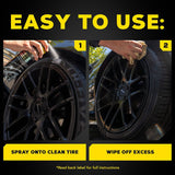 Meguiar's Ultimate Insane Shine G190315 Tire Coating, 15 oz, Aerosol Can, Liquid, Slight Chemical