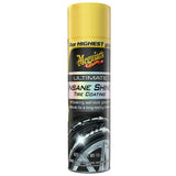 Meguiar's Ultimate Insane Shine G190315 Tire Coating, 15 oz, Aerosol Can, Liquid, Slight Chemical
