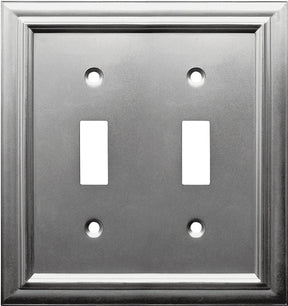 Amerelle 94TTN Toggle Wallplate, Metal