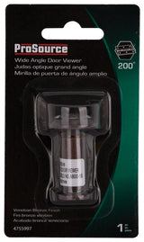 ProSource LR-002VB-PS Door Viewer, 200 deg Viewing, 1-3/8 to 2-1/8 in Thick Door, Solid Brass, Venetian Bronze