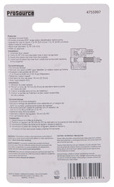 ProSource LR-002VB-PS Door Viewer, 200 deg Viewing, 1-3/8 to 2-1/8 in Thick Door, Solid Brass, Venetian Bronze