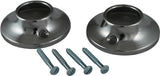 Plumb Pak PP825-21 Shower Rod Flange, Steel, Chrome-Plated
