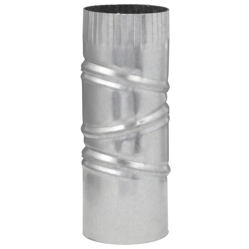 Imperial 3 in. D X 3 in. D Adjustable 90 deg Galvanized Steel Furnace Pipe Elbow, Pack of 8
