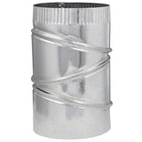 Imperial 6 in. D X 6 in. D Adjustable 90 deg Galvanized Steel Furnace Pipe Elbow, Pack of 8
